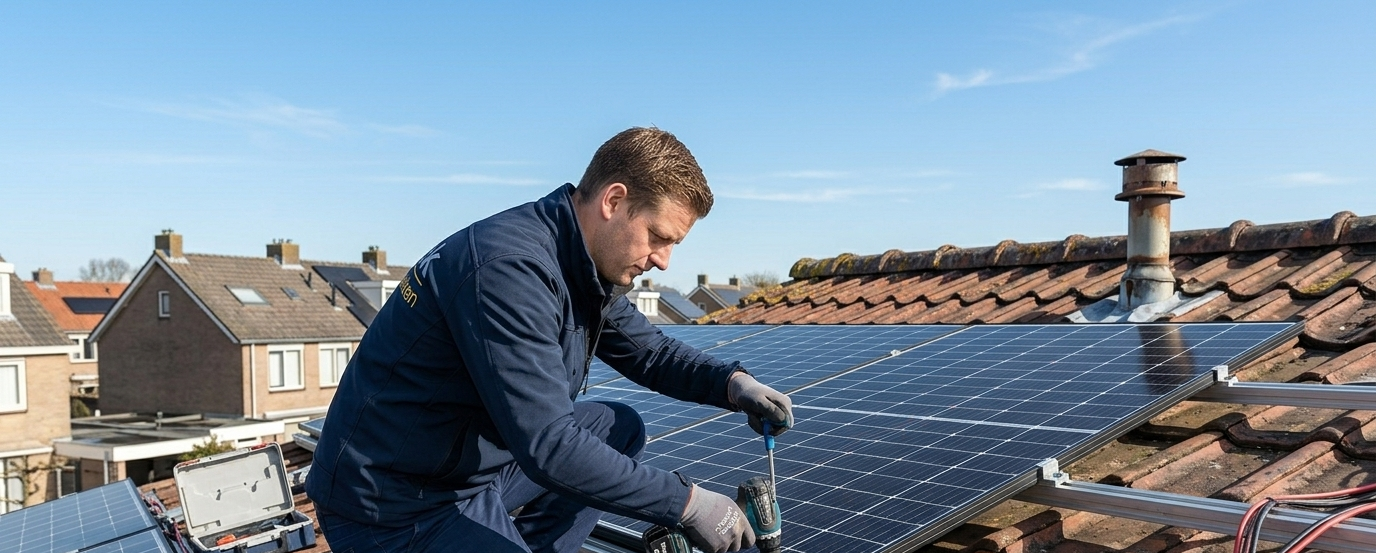 Zonnepanelen installeren